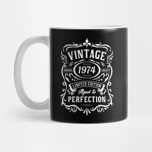 Vintage 1974, 50th Birthday Mug